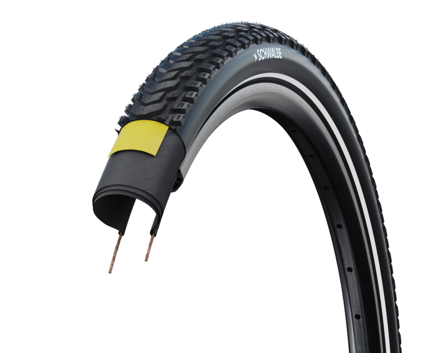 Cubiertas Bicicleta 20 Pulgadas Pneu Voyage V-Guard Pliable Pneu Vélo Schwalbe Marathon Mondial Evo DD | 37-622 (28 X 1.4') | Pliable V-Guard | Pour Voyage Et Randonnée Pneu Vtc Cubierta Bicicleta 28