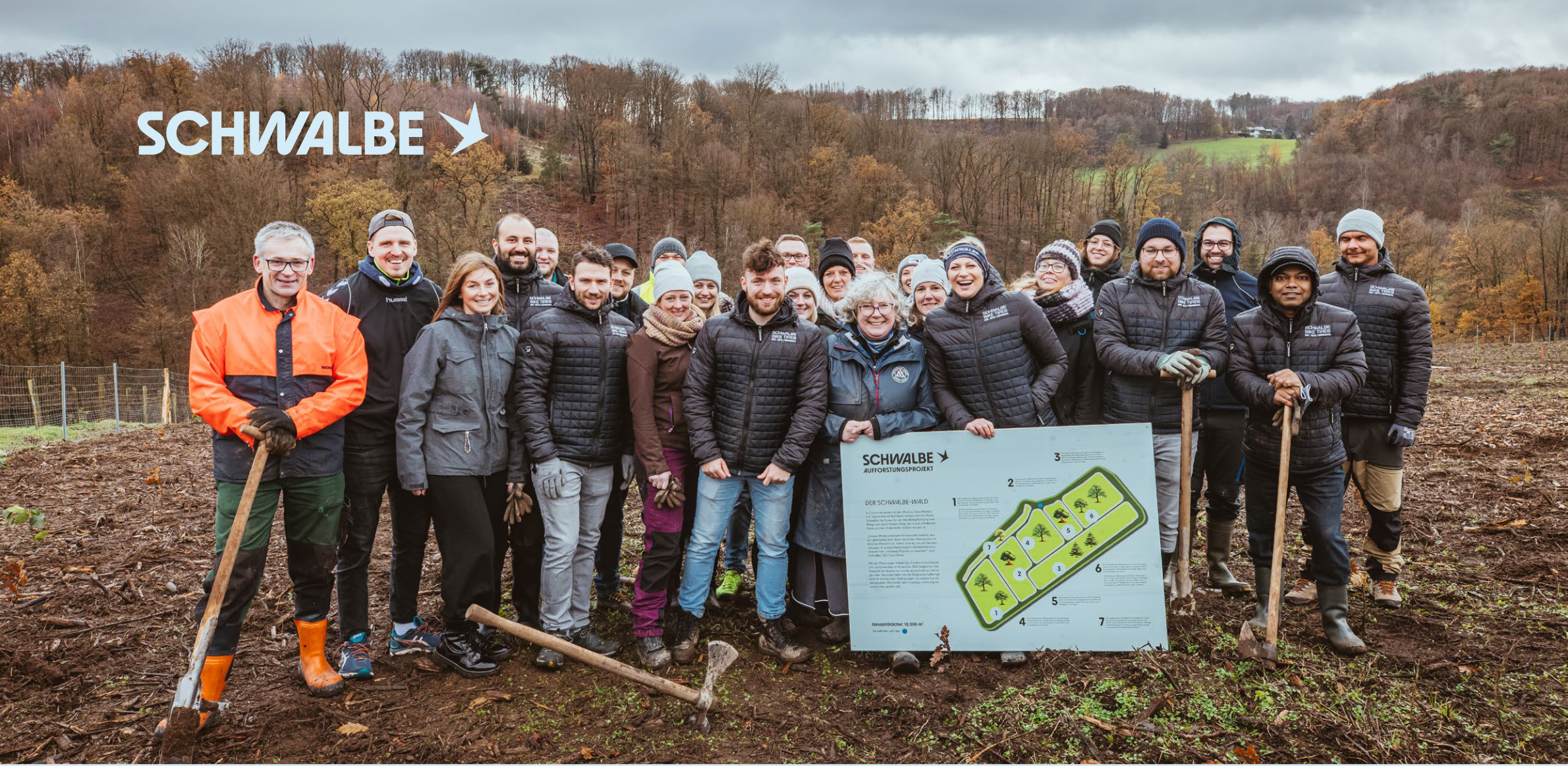 SCHWALBE LAUNCHES REFORESTATION PROJECT
